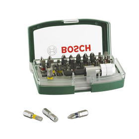 Набор бит Bosch 2607017063, 32 предмета, односторонние, внешний шестигранник, держатель бит 456246
Набор бит Bosch 2607017063, 32 предмета, односторонние, внешний шестигранник, держатель бит 456246