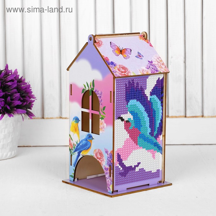 Алмазная мозаика «Чайный домик. Птицы», 19,6 х 9 х 9 см. Набор для творчества
Алмазная мозаика «Чайный домик. Птицы», 19,6 х 9 х 9 см. Набор для творчества