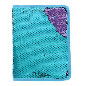 Папка для тетрадей размер 38 см х 23,5 см, на молнии с 3-х сторон, Пайетки двуцветные-бирюзовый/фиолетовый
Папка для тетрадей размер 38 см х 23,5 см, на молнии с 3-х сторон, Пайетки двуцветные-бирюзовый/фиолетовый