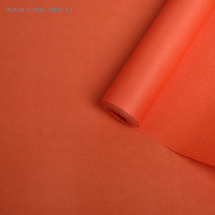 Бумага для декора и флористики, крафт, двусторонняя, оранжевая, однотонная, рулон 1шт., 0,5 х 10 м
Бумага для декора и флористики, крафт, двусторонняя, оранжевая, однотонная, рулон 1шт., 0,5 х 10 м