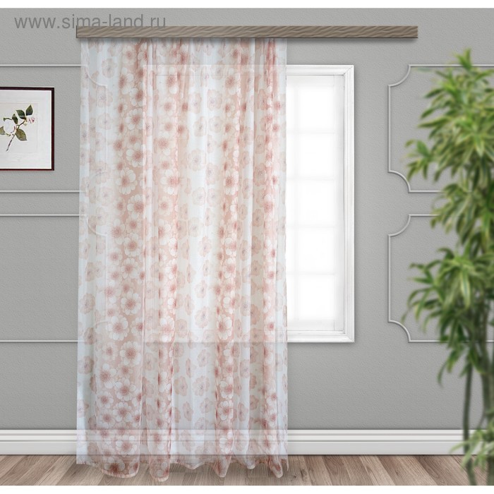 Тюль Органза кристалл печать 150х260 см, какао, пэ 100%
Тюль Органза кристалл печать 150х260 см, какао, пэ 100%