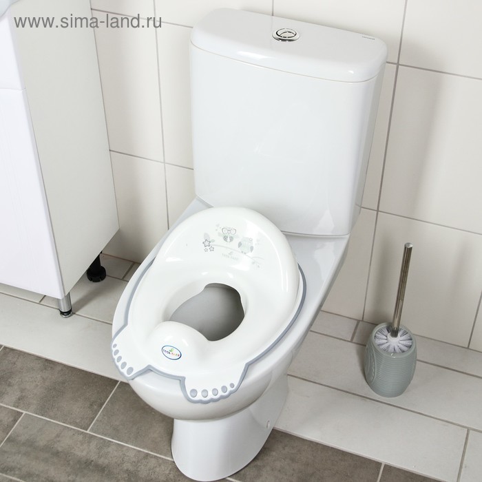 Детская накладка - сиденье на унитаз «Совы» нескользящая, цвет белый
Детская накладка - сиденье на унитаз «Совы» нескользящая, цвет белый