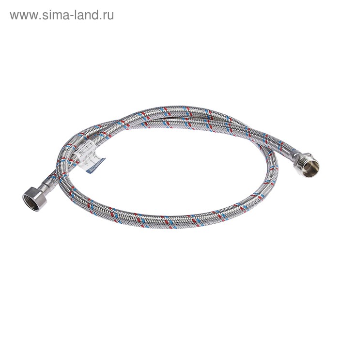 Подводка для воды "СТМ", внутренняя/наружная резьба 1/2", 100 cм, сталь 
Подводка для воды "СТМ", внутренняя/наружная резьба 1/2", 100 cм, сталь