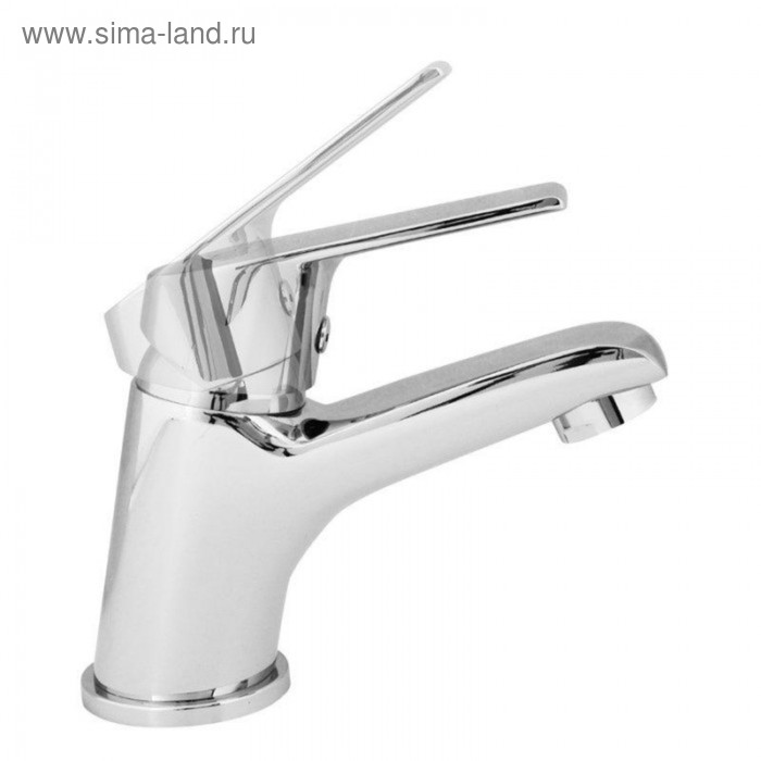 фото Смеситель для раковины milardo nelson nelsb00m01, однорычажный, хром