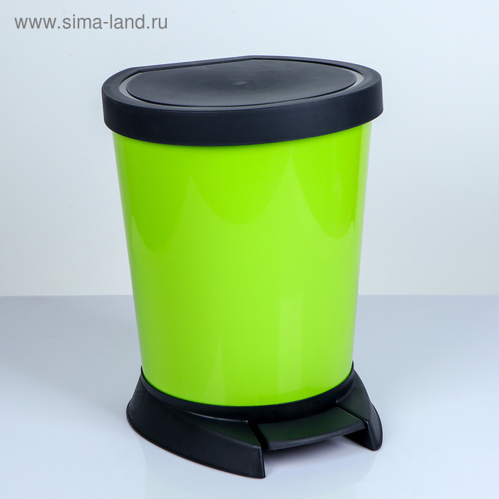 Ведро для мусора с педалью, 10 л, цвет оливковый
Ведро для мусора с педалью, 10 л, цвет оливковый