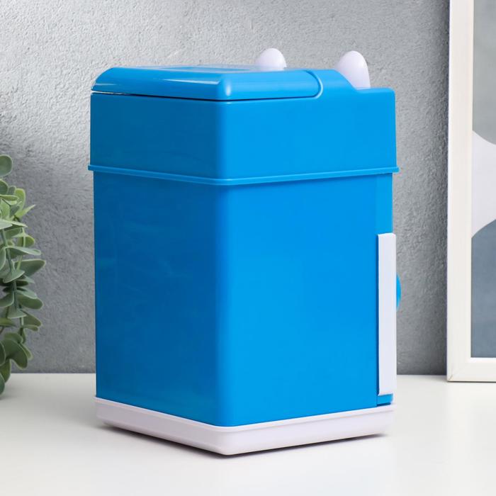 фото Копилка пластик для монет и купюр "сейф - кит" кодовый замок, звук 3аа 20,5х13х12 см