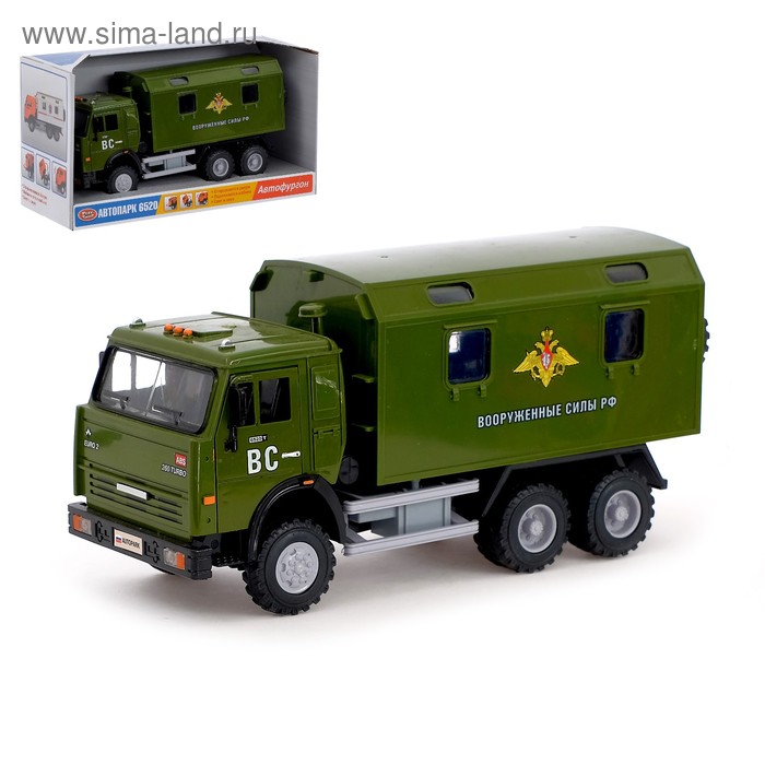 Грузовик инерционный «Вооруженные силы», свет и звук
Грузовик инерционный «Вооруженные силы», свет и звук