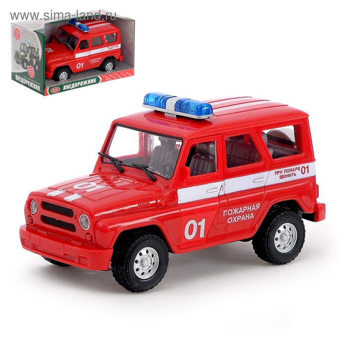 Машина инерционная «Пожарная охрана», свет и звук
Машина инерционная «Пожарная охрана», свет и звук