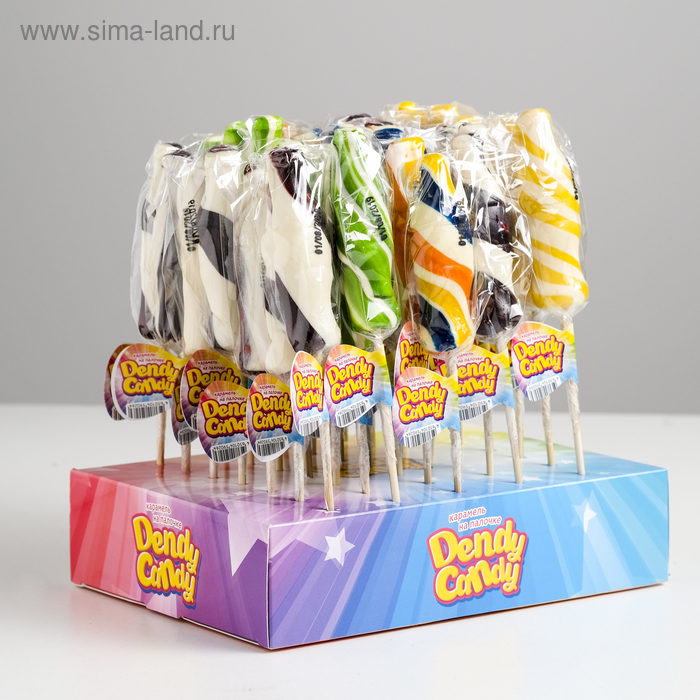 Леденцовая карамель на палочке, кола, 30 г
Леденцовая карамель на палочке, кола, 30 г