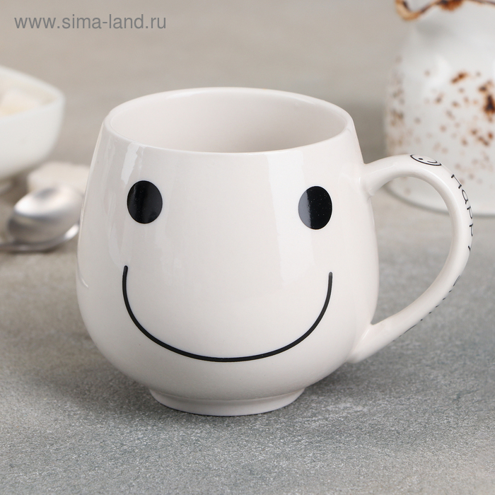 Кружка «Улыбака», 300 мл, цвет МИКС
Кружка «Улыбака», 300 мл, цвет МИКС