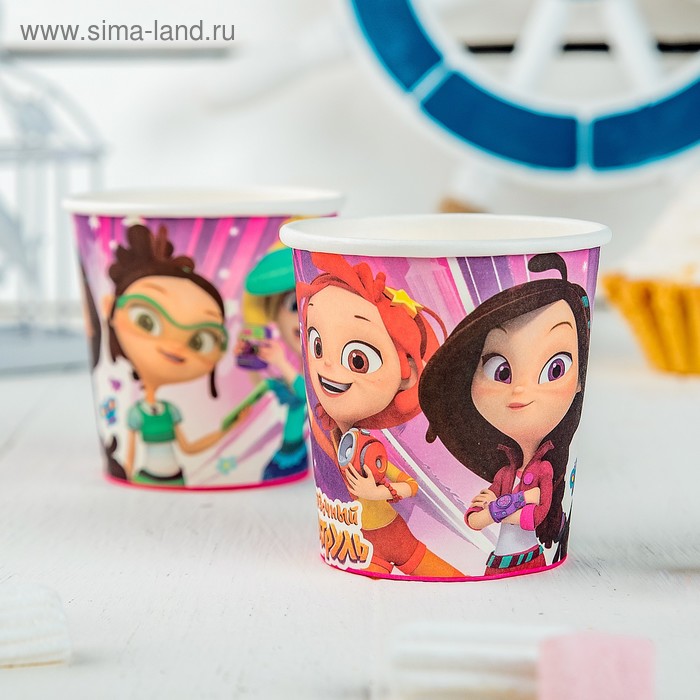Стакан бумажный «Сказочный патруль», набор 6 шт., 190 мл
Стакан бумажный «Сказочный патруль», набор 6 шт., 190 мл