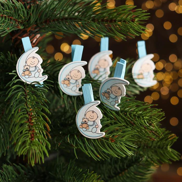 Декоративные прищепки «Малыш - мальчик» набор 6 шт. МИКС
Декоративные прищепки «Малыш - мальчик» набор 6 шт. МИКС