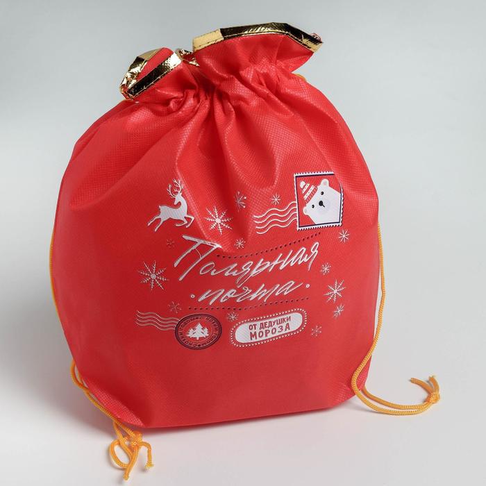 Мешок подарочный «Полярная почта», 28 × 28 см
Мешок подарочный «Полярная почта», 28 × 28 см