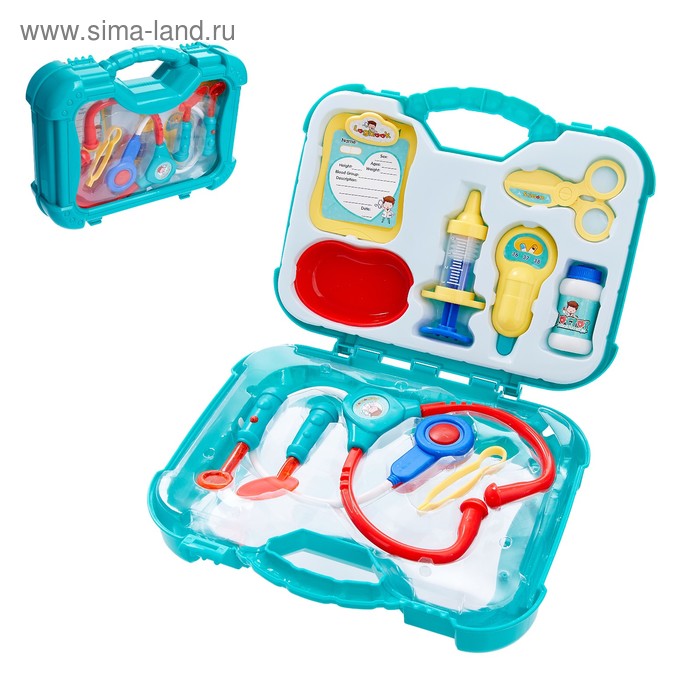 фото Набор доктора «маленький врач», в чемодане