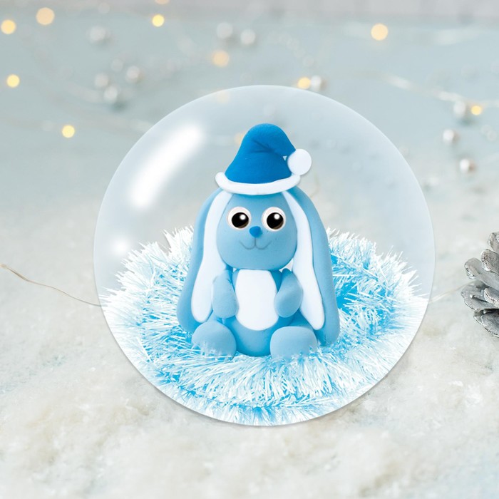 Набор для творчества. Сказка в шаре «Зайчик в колпачке» с массой для лепки
Набор для творчества. Сказка в шаре «Зайчик в колпачке» с массой для лепки