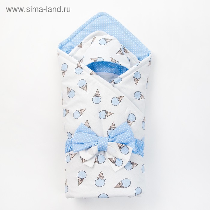 Конверт на выписку «СЛАСТЕНА», серо-голубой, 3 предмета, бязь
Конверт на выписку «СЛАСТЕНА», серо-голубой, 3 предмета, бязь