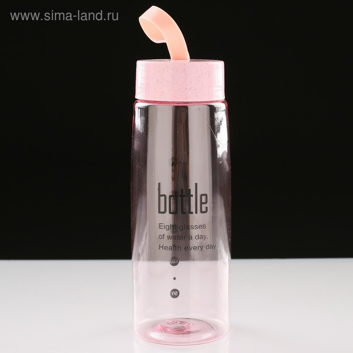 Бутылка для воды Bottle, 450 мл, 24 х 6.5 см, микс
Бутылка для воды Bottle, 450 мл, 24 х 6.5 см, микс