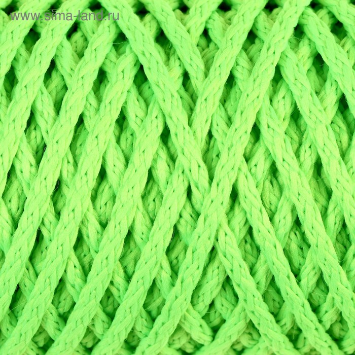 Шнур для вязания "Классик" без сердечника 100% полиэфир ширина 4мм 100м (салат.люмин.)
Шнур для вязания "Классик" без сердечника 100% полиэфир ширина 4мм 100м (салат.люмин.)