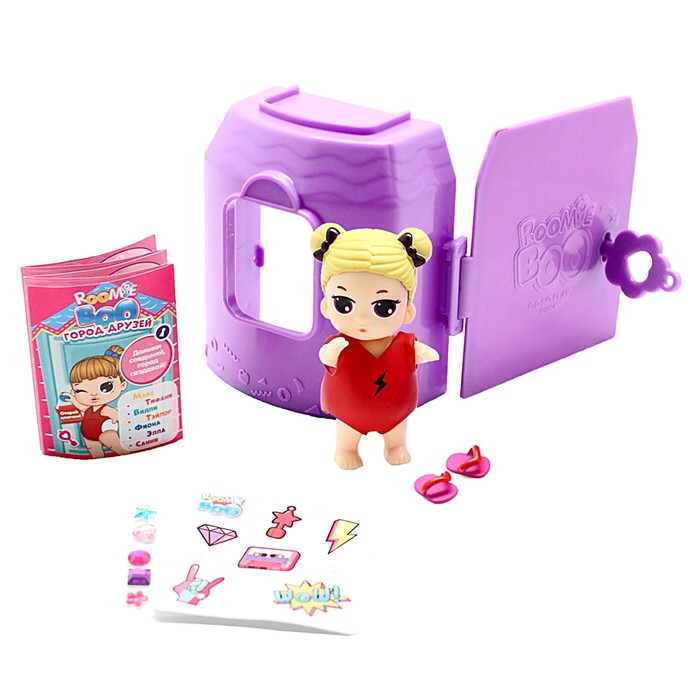 Пупсик «Roomie boo» + домик, комплект одежды, аксессуары, буклет, цвета МИКС
Пупсик «Roomie boo» + домик, комплект одежды, аксессуары, буклет, цвета МИКС