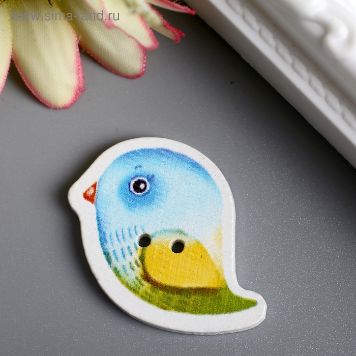 Набор пуговиц для творчества дерево "Птенчик сине-зелёный" набор 15 шт 2,8х2,4 см
Набор пуговиц для творчества дерево "Птенчик сине-зелёный" набор 15 шт 2,8х2,4 см