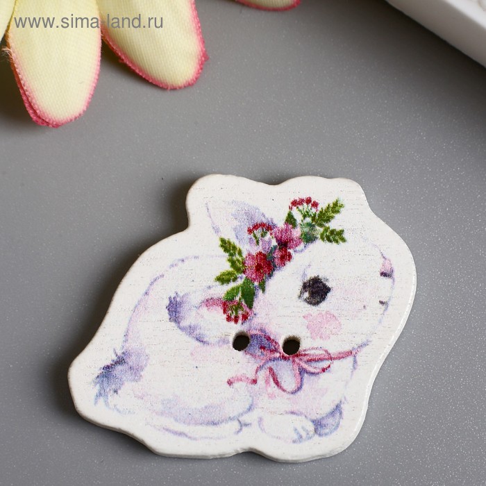 Набор пуговиц для творчества дерево "Белая зайка в цветочном венке" набор 15 шт 2,6х3 см
Набор пуговиц для творчества дерево "Белая зайка в цветочном венке" набор 15 шт 2,6х3 см