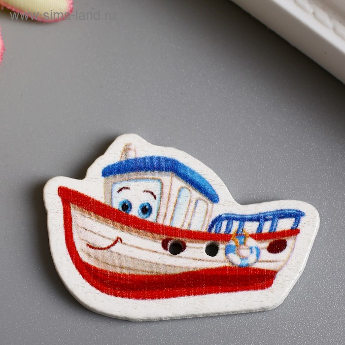 Набор пуговиц для творчества дерево "Довольный пароход" набор 15 шт 2,3х3,4 см
Набор пуговиц для творчества дерево "Довольный пароход" набор 15 шт 2,3х3,4 см