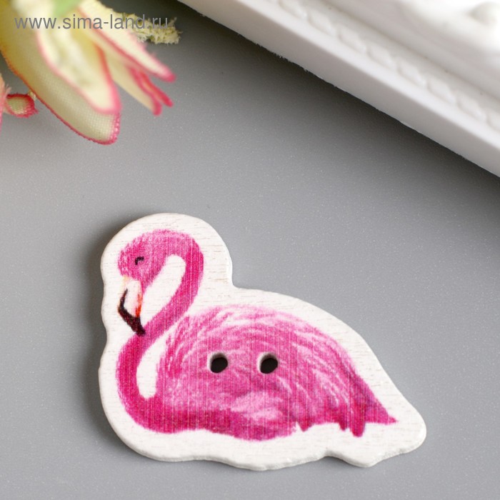 Набор пуговиц для творчества дерево "Розовый фламинго" набор 15 шт 2,3х2,9 см
Набор пуговиц для творчества дерево "Розовый фламинго" набор 15 шт 2,3х2,9 см