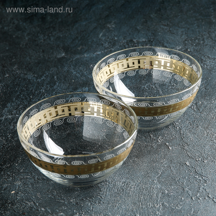 Набор салатников «Меандр», 160 мл, 2 шт
Набор салатников «Меандр», 160 мл, 2 шт