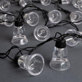 Гирлянда "Нить" улично-комнатная с насадками "Колокол", 5м, LED(IP44)-40-220V, 8 режимов, нить тёмная, свечение синее
Гирлянда "Нить" улично-комнатная с насадками "Колокол", 5м, LED(IP44)-40-220V, 8 режимов, нить тёмная, свечение синее