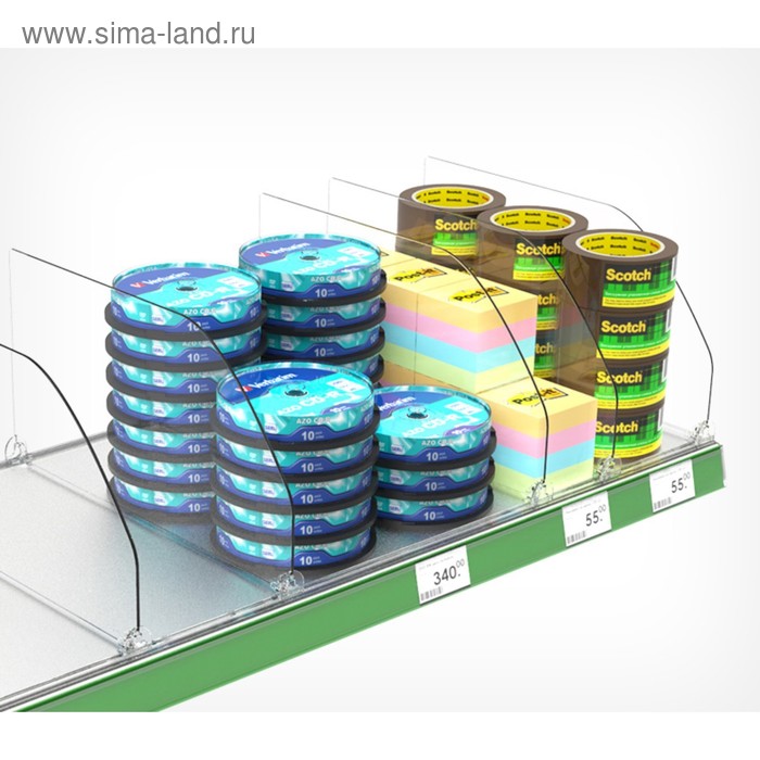 Пластиковый разделитель высотой 200 мм с фиксированной длиной, 385 мм, прозрачный
Пластиковый разделитель высотой 200 мм с фиксированной длиной, 385 мм, прозрачный