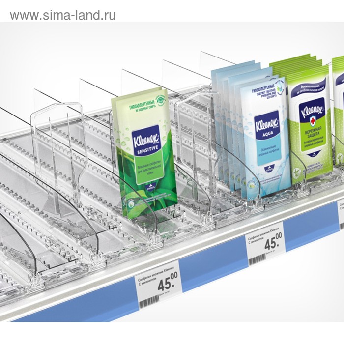 Пластиковая ударопрочная задняя опора, прозрачная