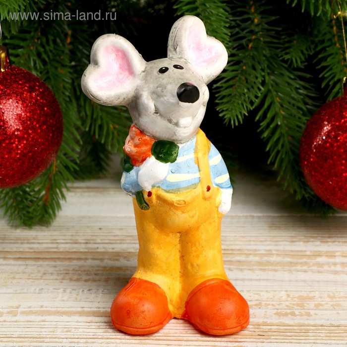 Сувенир керамика "Нарядный мышь с цветочком" 14х7,2х5,3 см
Сувенир керамика "Нарядный мышь с цветочком" 14х7,2х5,3 см