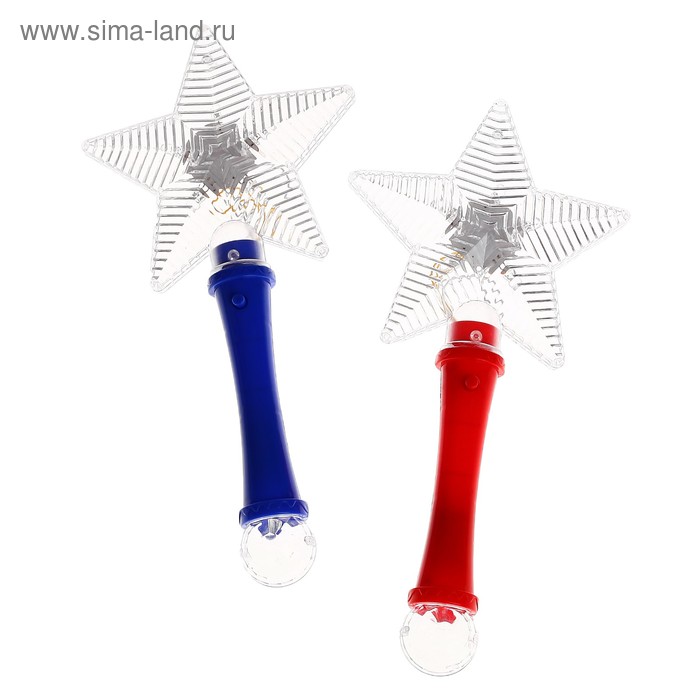 Палочка световая «Звезда», цвета МИКС
Палочка световая «Звезда», цвета МИКС