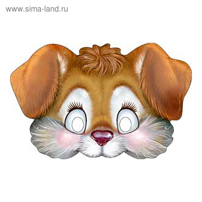 Карнавальная маска «Щенок», на резинке, картон, 376 x 178
Карнавальная маска «Щенок», на резинке, картон, 376 x 178