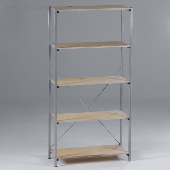 Стеллаж 1490х745х300 5 полок
Стеллаж 1490х745х300 5 полок