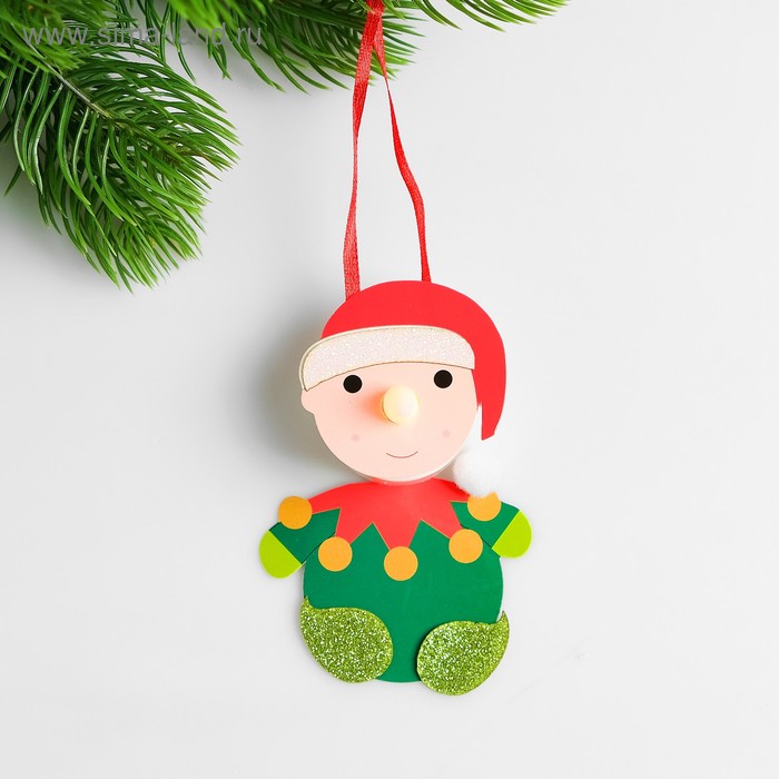 Набор для создания новогодней подвески со светом «Снеговик новогодний»
Набор для создания новогодней подвески со светом «Снеговик новогодний»