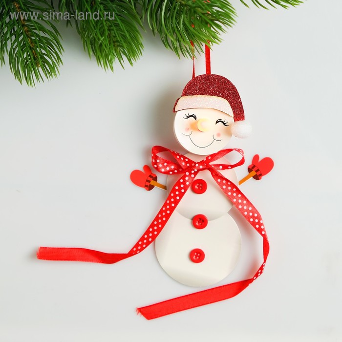 Набор для создания новогодней подвески со светом «Милый снеговичок»
Набор для создания новогодней подвески со светом «Милый снеговичок»