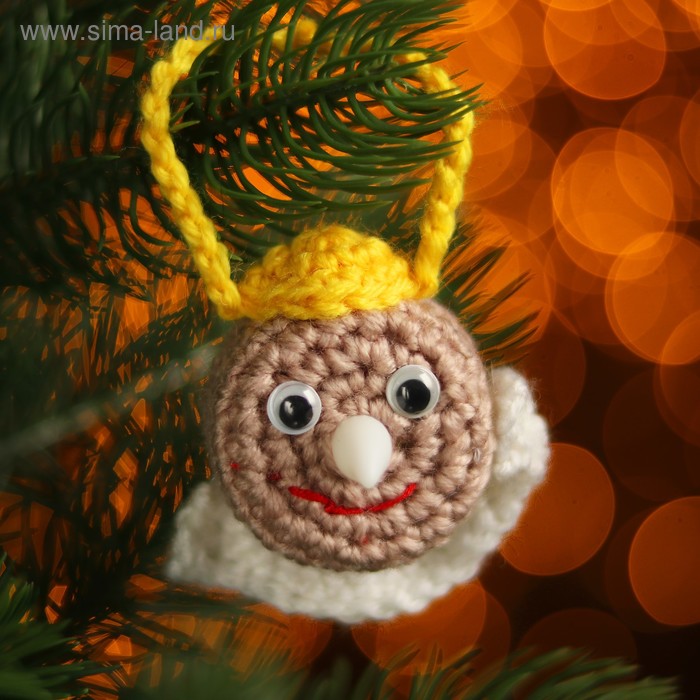 Набор для создания новогодней подвески со светом «Ангелочек»
Набор для создания новогодней подвески со светом «Ангелочек»