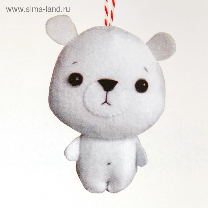 Набор для создания подвески из фетра «Мишка»
Набор для создания подвески из фетра «Мишка»