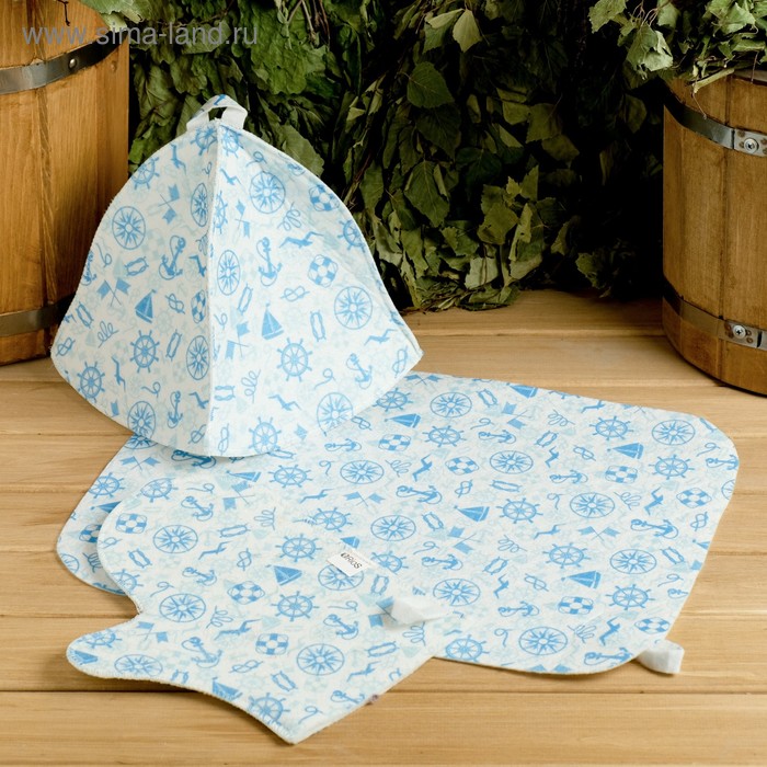 Набор банный "Морская атрибутика" с термопечатью ( шапка, коврик, рукавица)
Набор банный "Морская атрибутика" с термопечатью ( шапка, коврик, рукавица)