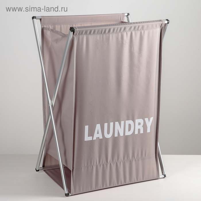 фото Корзина универсальная laundry, 43×29×64 см, цвет микс