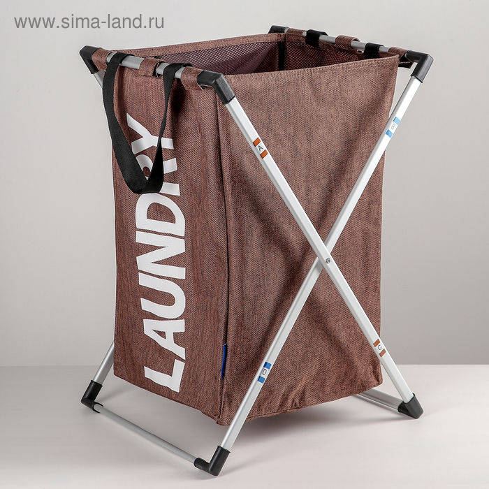 Корзина универсальная «Практик», 41×36,5×56 см, цвет коричневый
Корзина универсальная «Практик», 41×36,5×56 см, цвет коричневый