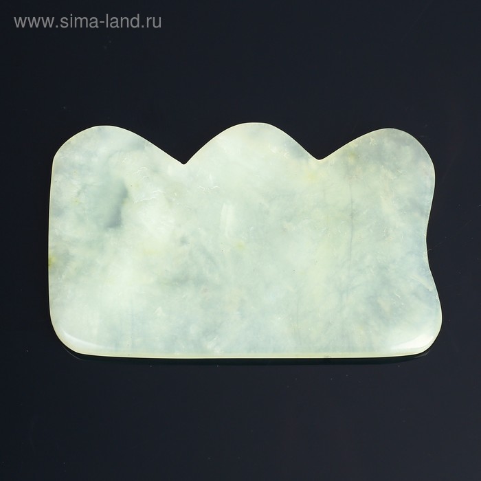 Пластина - скребок для массажа Гуаша, нефрит
Пластина - скребок для массажа Гуаша, нефрит