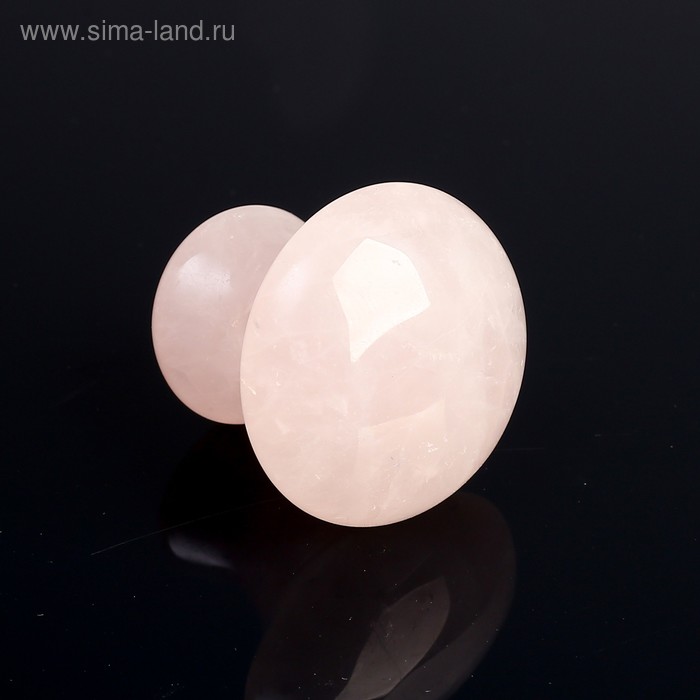 Массажёр - роллер, 3,7×4 см, розовый кварц
Массажёр - роллер, 3,7×4 см, розовый кварц