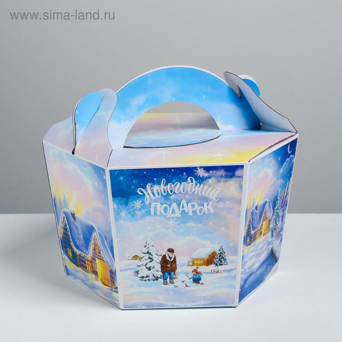 Складная коробка «Новогодние каникулы», 24 х 16 х 28 см, вместимость - 1500 гр.
Складная коробка «Новогодние каникулы», 24 х 16 х 28 см, вместимость - 1500 гр.