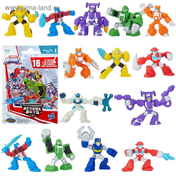 Игрушка мини трансформер «Боты спасатели»
Игрушка мини трансформер «Боты спасатели»