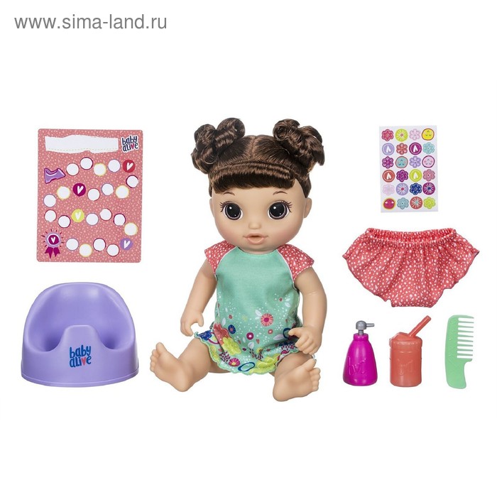 Кукла Hasbro Baby Alive «Танцующая Малышка», шатенка
Кукла Hasbro Baby Alive «Танцующая Малышка», шатенка