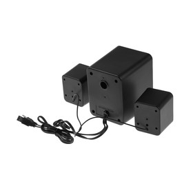 Компьютерные колонки 2.1 LuazON LPCK-02, 2x3Вт, сабвуфер 5Вт, 80дБ, Jack 3.5, USB, белая
Компьютерные колонки 2.1 LuazON LPCK-02, 2x3Вт, сабвуфер 5Вт, 80дБ, Jack 3.5, USB, белая