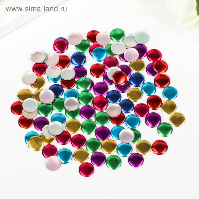 Декор для творчества металл "Кружочки" набор 120 шт МИКС 0,8х0,8 см
Декор для творчества металл "Кружочки" набор 120 шт МИКС 0,8х0,8 см