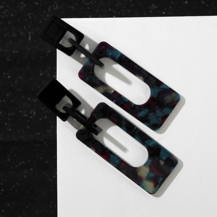 Серьги пластик "Глянец", цветные с зелёными вставками
Серьги пластик "Глянец", цветные с зелёными вставками